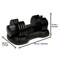 Гантель регулируемая TUNTURI Selector Dumbbell 12,5 кг