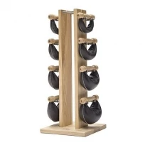 Набор гантелей с подставкой NOHrD Swing Turm 13200 (Ясень)