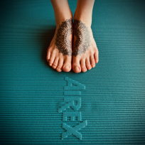 Гимнастический коврик AIREX Fitline 200 (цвет морской волны)