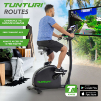 Вертикальный велотренажер TUNTURI Signature E80