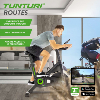 Вертикальный велотренажер TUNTURI Cardio Fit S20 Sprinter Bike