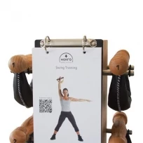 Набор гантелей с подставкой NOHrD Swing Turm 13210 (Орех)