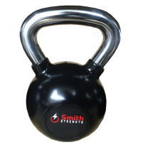 Обрезиненная гиря со стальной рукояткой SMITH 10 кг