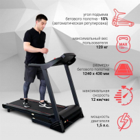 Беговая дорожка EVERYFIT 74305B