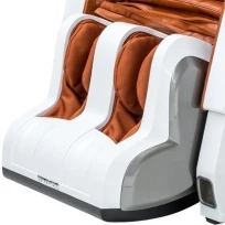 Массажное кресло YAMAGUCHI Axiom YA-6000 (бело-коричневое)