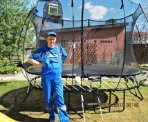Батут овальный SPRINGFREE O77