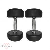 Гантели полиуретановые QUANTUM FITNESS (PANGOLIN FITNESS) QDB01 2.5-50 кг (20 пар)