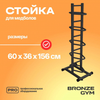 Стойка для медболов BRONZE GYM BR-1021