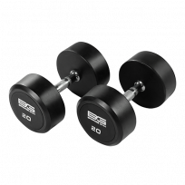 Гантель обрезиненная BRONZE GYM 25 кг