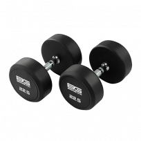 Гантель обрезиненная BRONZE GYM 22,5 кг