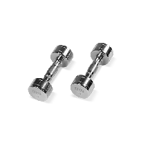 Гантель хромированная BRONZE GYM 4 кг