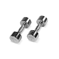 Гантель хромированная BRONZE GYM 6 кг