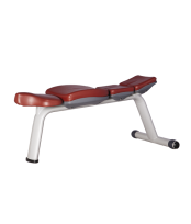 Скамья горизонтальная BRONZE GYM H-036A коричневый
