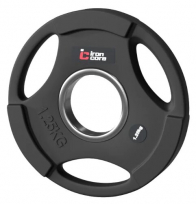 Диск обрезиненный IRON CORE Standard IC09B-1.25kg (1.25 кг)