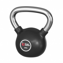 Стальная обрезиненная гиря IRON CORE IC1009-4kg (4 кг)