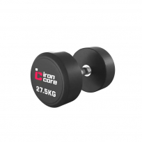 Гантельный ряд обрезиненный IRON CORE Standard IC1012 27,5-37,5 (5 пар 27.5-37.5 кг)