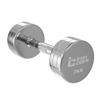 Гантельный ряд хромированный IRON CORE Standard IC1025 1-10 (10 пар 1-10 кг)