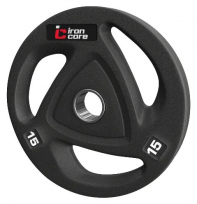 Диск обрезиненный IRON CORE Classic IC37B-15kg (15 кг)