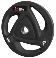 Диск обрезиненный IRON CORE Classic IC37B-25kg (25 кг)