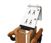 Набор гантелей с подставкой NOHrD Swing Turm 13201 (Ясень)