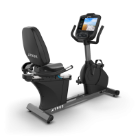 Горизонтальный велотренажер TRUE FITNESS RC400 Envision 16