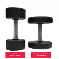 Набор гантелей в уретане PRECOR UPD-NS (12-50 кг)