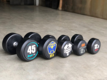 Набор обрезиненных гантелей AEROFIT AFDB2,5-25 