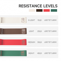 Петля резиновая BLOOM Loop Band LB7062/L/RD красный