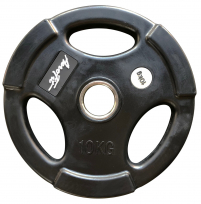 Олимпийский обрезиненный диск AEROFIT AFPLB 10 кг